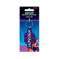 Pyramid International KPop Demon Hunters - Huntrix Logo PVC Keychain kpop, demon, hunters Keychain
