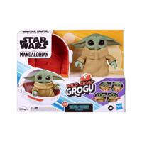 Hasbro Star Wars - Le Mandalorien - Figurine interactive Grogu et son landau 12cm star, wars Figurines et répliques