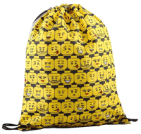 Lannoo Sac de gym Lego Junior Visages de mini figurines 11L lego Sacs