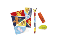 CYP BRANDS EVOLUTION SL Pokémon - Set di cancelleria con taccuino 5 pezzi pokemon Kontorsmaterial och skrivmaterial