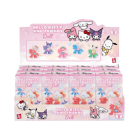 YuMe YuMe - Présentoir de pouprées Hello Kitty - Série Licorne en boîtes surprises (12 boîtes)  Figurines et répliques