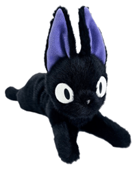 Sun Arrow Ghibli - Kiki la petite sorcière - Peluche Funwari Jiji ghibli kikis, delivery, service Peluches