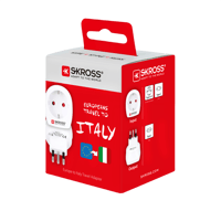 Skross SKROSS - Adaptateur de voyage - Europe vers Italie  Alimentations