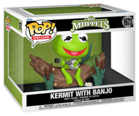 Funko Funko Pop! Deluxe: The Muppets - Kermit with Banjo disney muppets Figurines et répliques