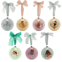 Widdop & Co Disney - Lot de 7 Boules de Noël Princesses dans un Coffret Cadeau disney Articles de table et maison