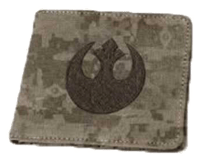 Imagine 8 Star Wars Rogue One The Rebels Insignia Canvas Wallet star, wars Portefeuille et Porte-monnaie