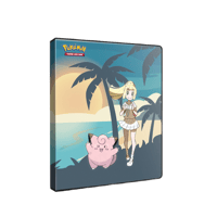 Ultra Pro Ultra Pro - Pokémon JCC - Portfolio à 4 pochettes Lillie et Mélofée pokemon Pokémon JCC