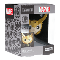Paladone Products Ltd Marvel - Loki Icon Light marvel Lampes et Eclairage