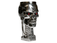 Nemesis Now Nemesis Now - Terminator - T-800 Terminator 2 Judgement Day T2 Tête Verre à vin 17cm terminator Mugs, Tasses et Verres