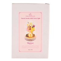 Widdop & Co Disney - Raiponce - Cloche Florale avec Lumière Néon "Raiponce" Tangled disney Lampes et Eclairage