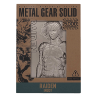 Fanattik Metal Gear Solid 2 - L'ingot "Raiden" en Édition Limitée metal, gear, solid Figurines et répliques