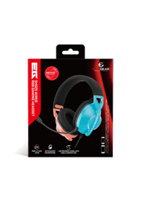 EgoGear EgoGear - Casque de jeu filaire RVB SHS25 Rose et bleu pour Switch 2  Nintendo Switch 2 Accessoires