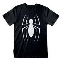 Heroes Inc. Marvel -  T-shirt unisexe Noir Logo classique de Spider-Man - L Spider, Man marvel T-Shirt