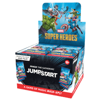 Wizards of the Coast LLC Magic: The Gathering - Marvel Super Heroes Jumpstart Booster Box (24 Boosters) - UK magic, the, gathering Magic the Gathering TCG