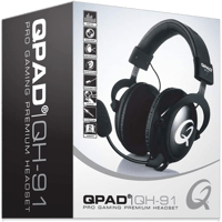 QPAD QPAD - Casque de jeu QH-91 - Noir  Micros - Casques