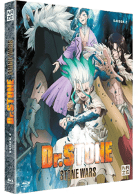 Kaze Dr. Stone - Seizoen 2 (2021) - Blu-ray (Franse Import)  BLU-RAY