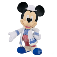 Banpresto Co., Ltd. Disney Characters - Fluffy Puffy - Mickey & Minnie - Mickey Mouse 10cm Mickey, Mouse disney Figurines et répliques