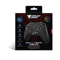 DragonShock DragonShock - NEBULA ULTIMATE - Manette sans fil Pro Noire Intégrale pour Switch, Switch Lite, Switch OLED, PS3, PC et Android  Gamepad Nintendo Switch Accessoires  Nintendo Switch OLED