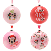 Widdop & Co Disney - Lot de 4 Boules de Noël - Mickey et Minnie disney Articles de table et maison