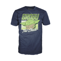Funko Funko Loose Tee: Star Wars: The Mandalorian - Grogu Retro Tour - XL The, Mandalorian star, wars T-Shirt