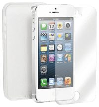 Campus $ CAMPUS "FlexShield" Silicone Case White/Transparent for iPhone 5 none Smartphones