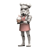 Minix Minix - Movies #149 - Star Wars - Birthday Stormtrooper Statue 12cm star, wars Figurines et répliques