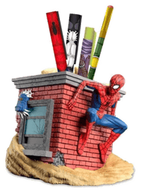 Grupo Erik Marvel - Spider-Man - Pot à crayons et ensemble d'écriture Spider-Man Spider, Man marvel Papeterie et Ecriture Articles de table et maison