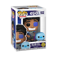 Funko Funko Pop! Pop & Buddy: Elio with 00000 (Glow in the Dark) Disney, Pixar Figurines et répliques