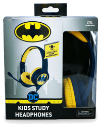 OTL Technologies Batman - Batman Logo Interactieve hoofdtelefoon met microfoon voor kinderen  Headsets