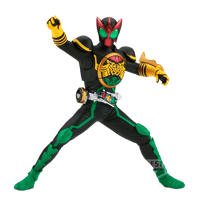 Banpresto Co., Ltd. Kamen Rider OOO - Hero's Brave Statue Figure - Kamen Rider OOO Tatoba Combo 15cm kamen, rider Figurines et répliques