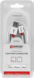 Skross SKROSS - Connecteur Lightning Charge'n Sync - 2m - blanc  CABLES