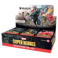 Wizards of the Coast LLC Magic: The Gathering - Boîte de Boosters de jeu Marvel Super Heroes (30 Boosters) - FR magic, the, gathering Magic the Gathering TCG