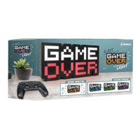 Paladone Products Ltd Game Over Light gaming Lampes et Eclairage