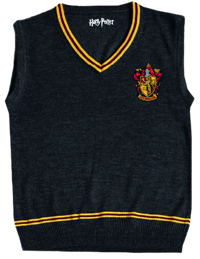 Cotton Division Harry Potter - Pull Gris sans Manches Hommes Gryffondor - XXS harry, potter Hoodies et Sweat