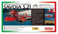 Finemolds Ghibli - Porco Rosso - Maquette du prototype d'hydravion Savoia S.21 et figurine de Porco au 1/48 ghibli porco, rosso Figurines et répliques