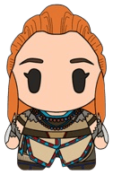 YuMe YuMe - Playstation - All Stars Edition - Peluche DZNR Aloy (Display 6 unités)  Figurines et répliques