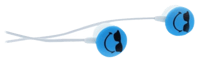Mobility Lab Smiley World - Color Therapy In-Ear-Kopfhörer Blau  Kopfhörer