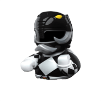 TUBBZ Numskull - TUBBZ Canard de bain - Mighty Morphin Power Rangers - Ranger Noir - 9cm power, rangers Figurines et répliques