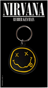 Pyramid International Nirvana - Sourire Porte-Clef en Caoutchouc nirvana Porte-Clef