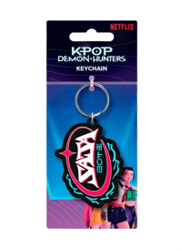 Pyramid International KPop Demon Hunters - Saja Boys Logo PVC Keychain kpop, demon, hunters Keychain