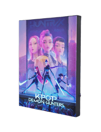 Pyramid International KPop Demon Hunters -  Toile lumineuse kpop, demon, hunters Posters, Stickers et Impressions