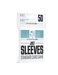 GameGen!c Just Sleeves - Pack of 50 standard clear card protectors 66 x 92 mm none Various TCG