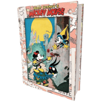 Prime 3D Disney - Puzzle livre lenticulaire Mickey au Moyen Âge 2 300 pcs 41x31 cm Mickey, Mouse disney Jeux et jouets