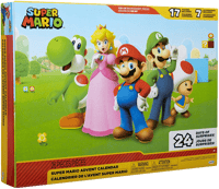 Nintendo Nintendo - Calendrier de l'Avent Mario & Co. avec Mario doré et Bullet Bill doré Super, Mario Figurines et répliques