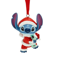 Widdop & Co Disney - Décoration Suspendue en Résine - Stitch Père Noël disney lilo, and, stitch Articles de table et maison