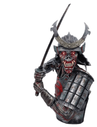 Nemesis Now Iron Maiden - Boîte en forme de buste de Senjutsu 41cm iron, maiden Figurines et répliques