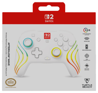 Turtle Beach Turtle Beach - Manette de jeu RGB sans fil Afterglow Wave blanche pour Nintendo Switch 2, Switch, Switch Lite et Switch modèle OLED  Nintendo Switch Accessoires  Nintendo Switch Lite Nintendo Switch OLED Nintendo Switch 2