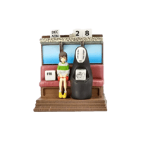 Benelic Ghibli - Le Voyage de Chihiro - Calendrier perpétuel Le train d'Unabara ghibli spirited, away Articles de table et maison