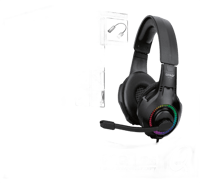 QPAD QPAD - QH-25 RGB Stereo and 7.1 USB Gaming Headset, Multiplatform (Stereo)  Casques