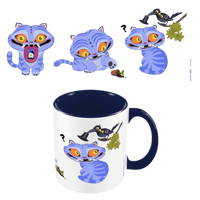 Pyramid International KPop Demon Hunters - Mug blanc et bleu Derpy le tigre 325ml kpop, demon, hunters 